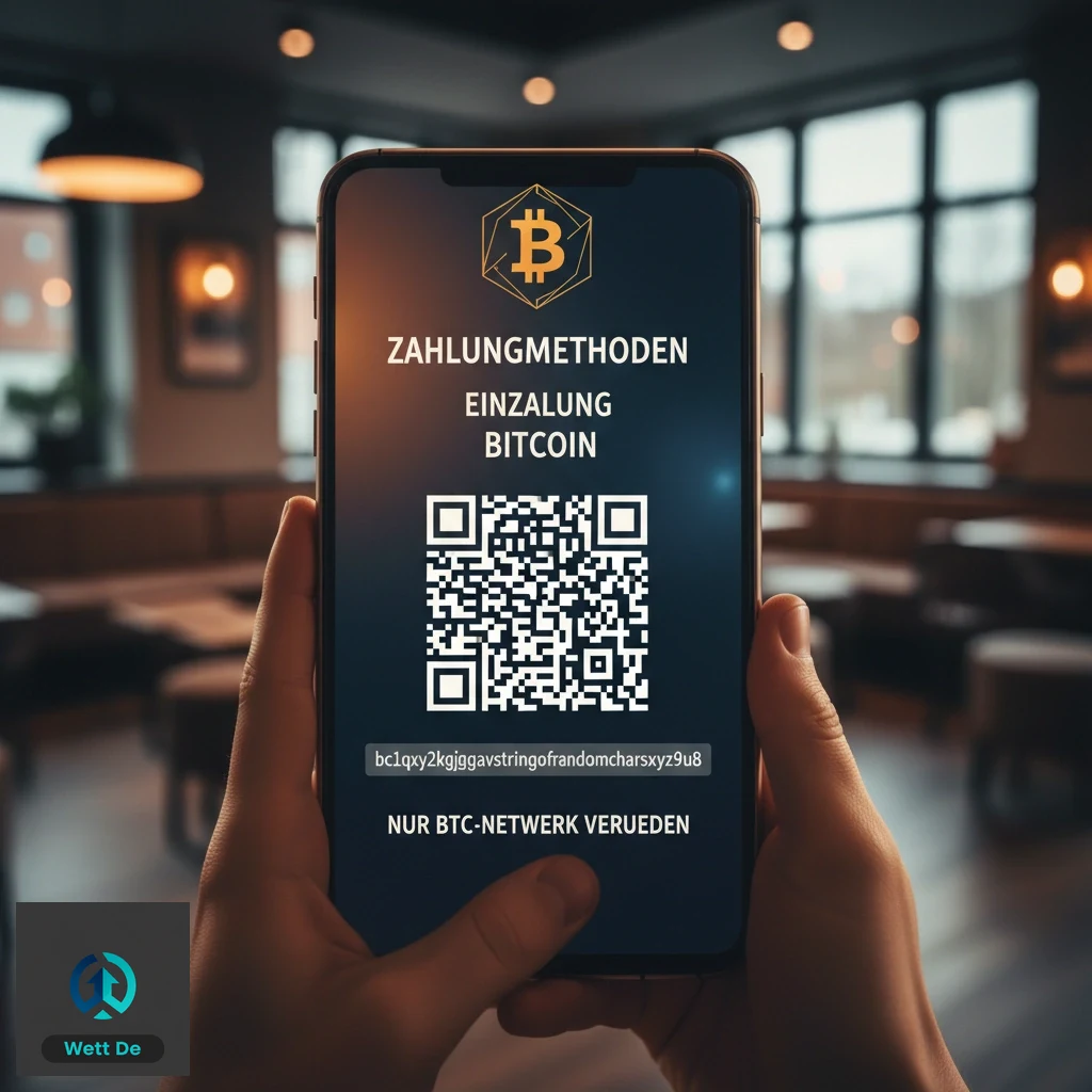 Wettschein mit BTC-Einsatz